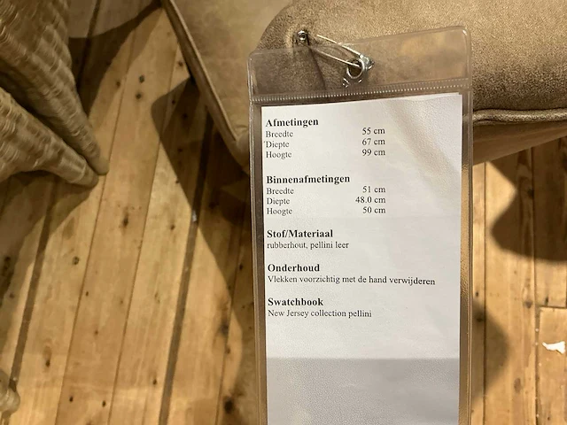 Rivièra maison george / balmoral eetkamerstoel (2x) - afbeelding 7 van  7