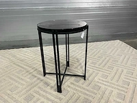 Rivièra maison glazen bijzettafel - afbeelding 4 van  9
