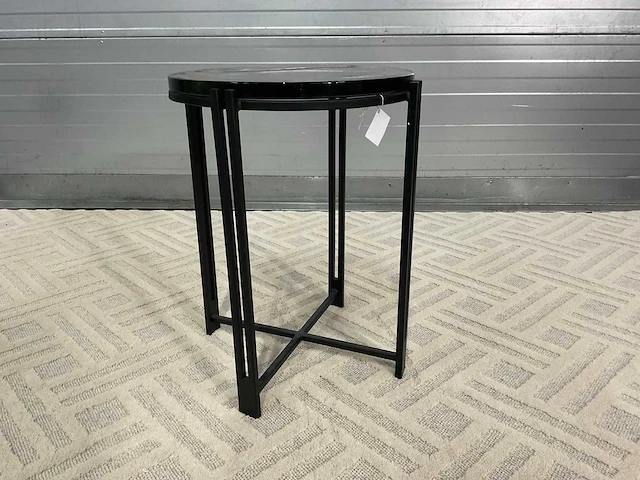 Rivièra maison glazen bijzettafel - afbeelding 5 van  9