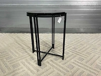 Rivièra maison glazen bijzettafel - afbeelding 5 van  9