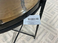 Rivièra maison glazen bijzettafel - afbeelding 9 van  9