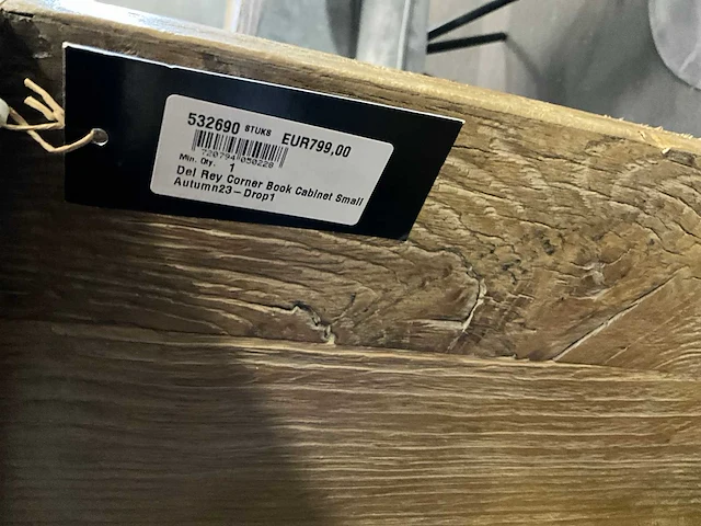 Riviera maison hoek boekenkast - afbeelding 4 van  5