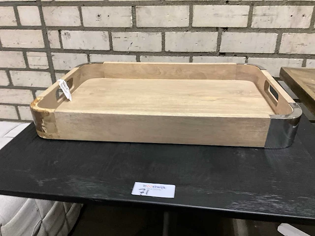 Riviera maison houten dienblad - afbeelding 2 van  8