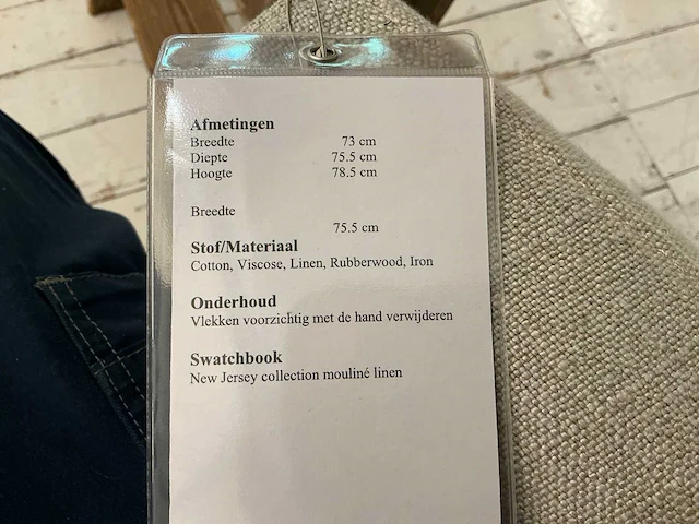 Rivièra maison huntington fauteuil - afbeelding 2 van  5