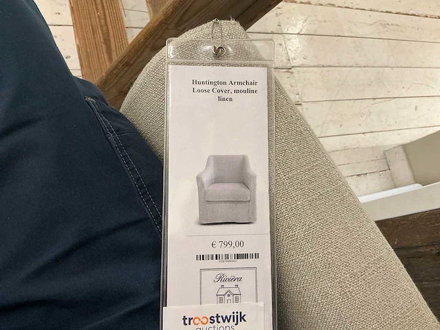 Rivièra maison huntington fauteuil - afbeelding 3 van  5