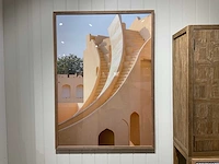 Rivièra maison jantar mantar wanddecoratie in houten lijst - afbeelding 1 van  3