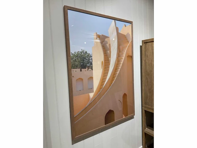 Rivièra maison jantar mantar wanddecoratie in houten lijst - afbeelding 2 van  3