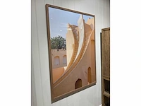 Rivièra maison jantar mantar wanddecoratie in houten lijst - afbeelding 2 van  3