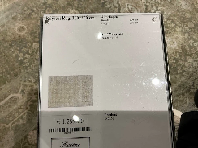 Rivièra maison kayseri 300x200cm vloerkleed - afbeelding 4 van  4