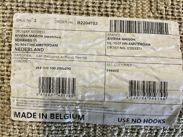 Riviera maison lana vloerkleed - afbeelding 7 van  7