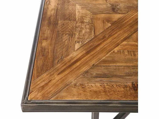 Rivièra maison le bar american vierkante eetkamertafel 140 cm - afbeelding 2 van  5