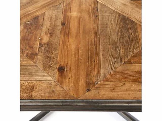 Rivièra maison le bar american vierkante eetkamertafel 140 cm - afbeelding 3 van  5