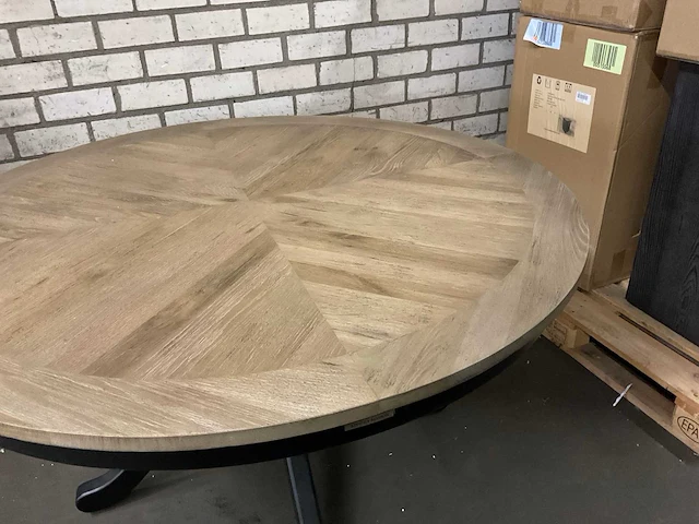 Rivièra maison le marais eetkamertafel - afbeelding 7 van  10