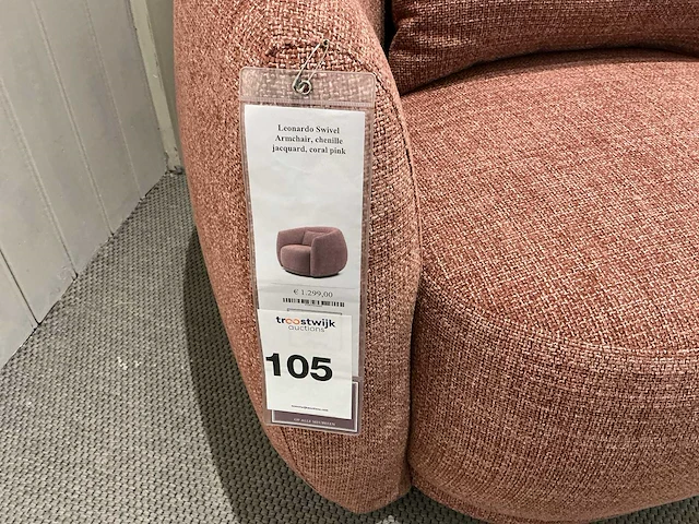 Rivièra maison leonardo draaifauteuil - afbeelding 5 van  6