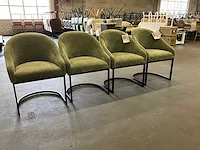 Riviera maison lincoln eetkamerstoel (4x) - afbeelding 1 van  12