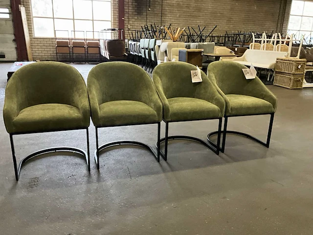 Riviera maison lincoln eetkamerstoel (4x) - afbeelding 5 van  12