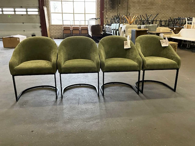 Riviera maison lincoln eetkamerstoel (4x) - afbeelding 6 van  12