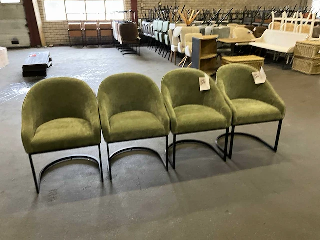 Riviera maison lincoln eetkamerstoel (4x) - afbeelding 7 van  12