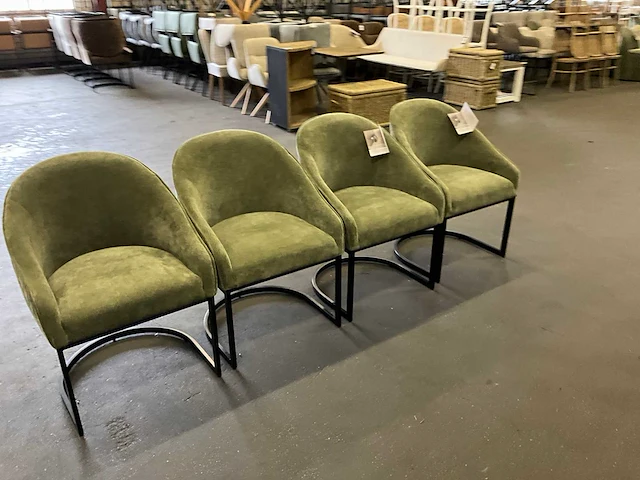 Riviera maison lincoln eetkamerstoel (4x) - afbeelding 8 van  12