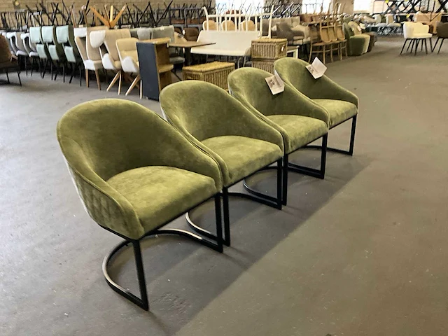 Riviera maison lincoln eetkamerstoel (4x) - afbeelding 9 van  12