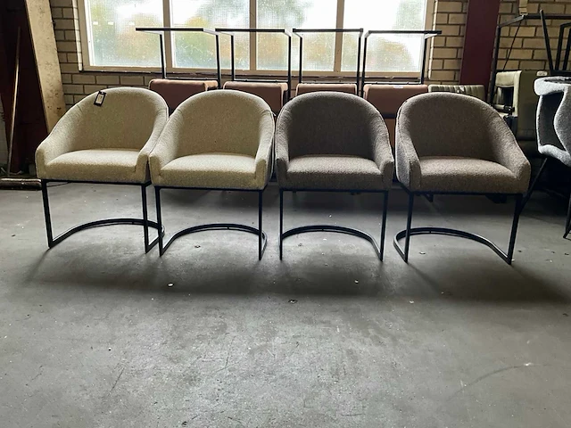 Riviera maison lincoln eetkamerstoel (4x) - afbeelding 1 van  9