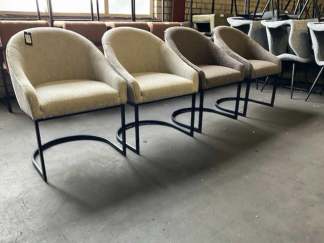 Riviera maison lincoln eetkamerstoel (4x) - afbeelding 2 van  9