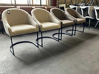 Riviera maison lincoln eetkamerstoel (4x) - afbeelding 2 van  9