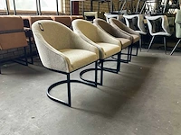 Riviera maison lincoln eetkamerstoel (4x) - afbeelding 4 van  9