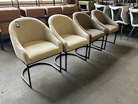 Riviera maison lincoln eetkamerstoel (4x) - afbeelding 6 van  9