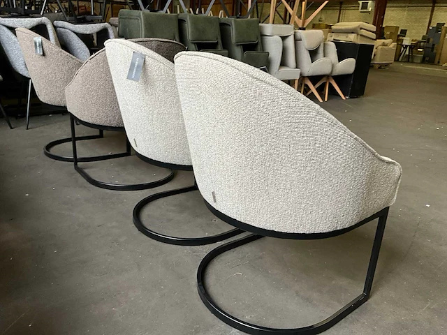 Riviera maison lincoln eetkamerstoel (4x) - afbeelding 8 van  9