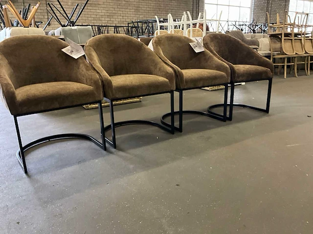 Riviera maison lincoln eetkamerstoel (4x) - afbeelding 5 van  10