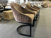 Riviera maison lincoln eetkamerstoel (4x) - afbeelding 7 van  10