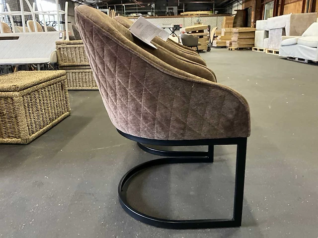 Riviera maison lincoln eetkamerstoel (4x) - afbeelding 8 van  10