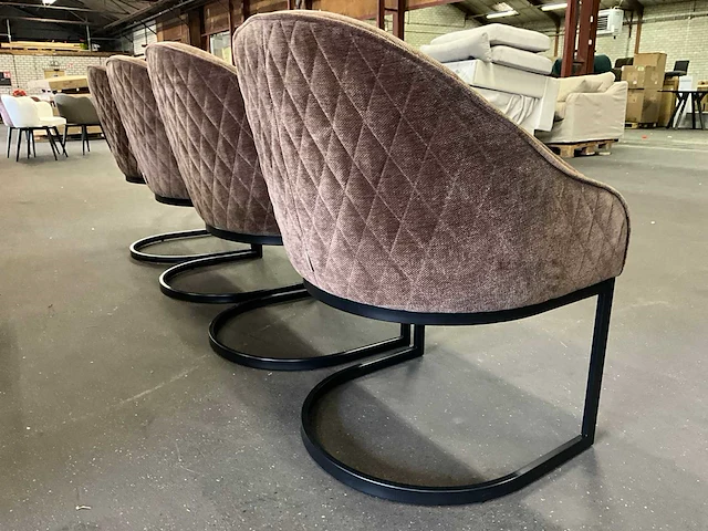 Riviera maison lincoln eetkamerstoel (4x) - afbeelding 9 van  10