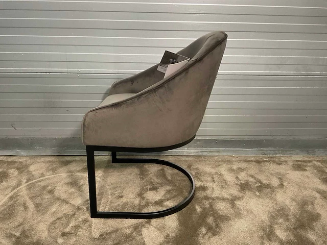 Rivièra maison lincoln velvet iii eetkamerstoel (6x) - afbeelding 2 van  16