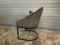 Rivièra maison lincoln velvet iii eetkamerstoel (6x) - afbeelding 3 van  16
