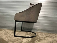 Rivièra maison lincoln velvet iii eetkamerstoel (6x) - afbeelding 4 van  16
