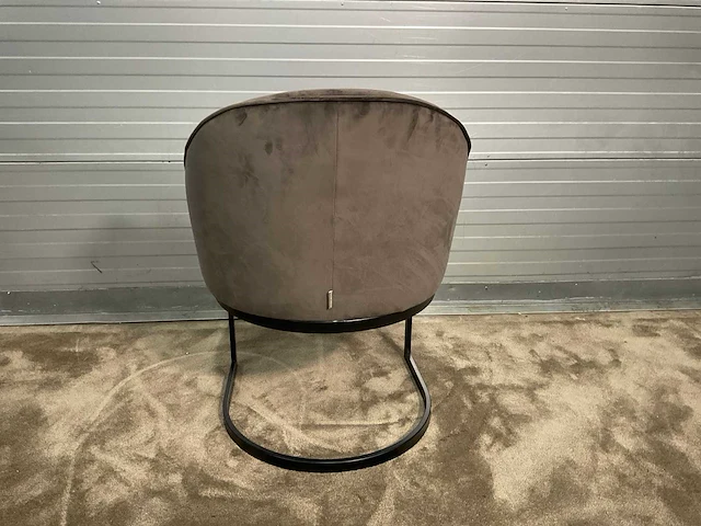 Rivièra maison lincoln velvet iii eetkamerstoel (6x) - afbeelding 5 van  16