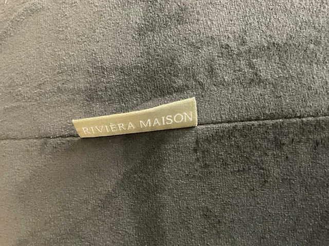 Rivièra maison lincoln velvet iii eetkamerstoel (6x) - afbeelding 6 van  16