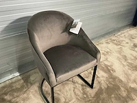 Rivièra maison lincoln velvet iii eetkamerstoel (6x) - afbeelding 16 van  16