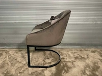 Rivièra maison lincoln velvet iii eetkamerstoel (6x) - afbeelding 2 van  16