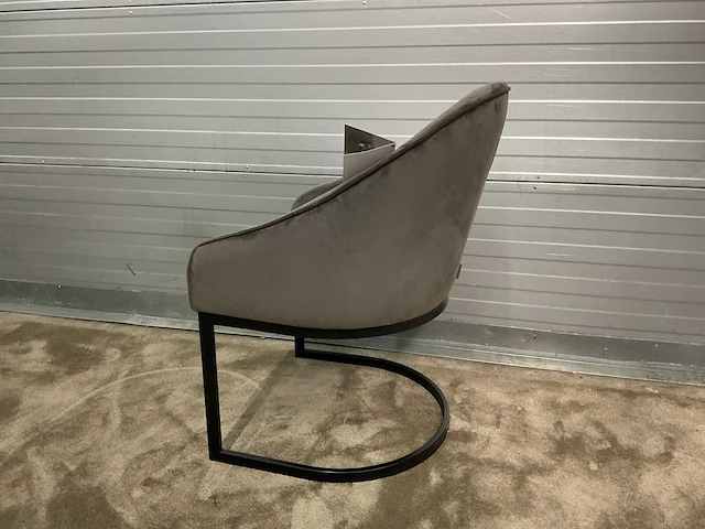 Rivièra maison lincoln velvet iii eetkamerstoel (6x) - afbeelding 3 van  16