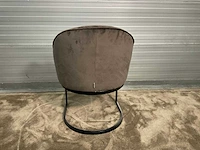 Rivièra maison lincoln velvet iii eetkamerstoel (6x) - afbeelding 5 van  16