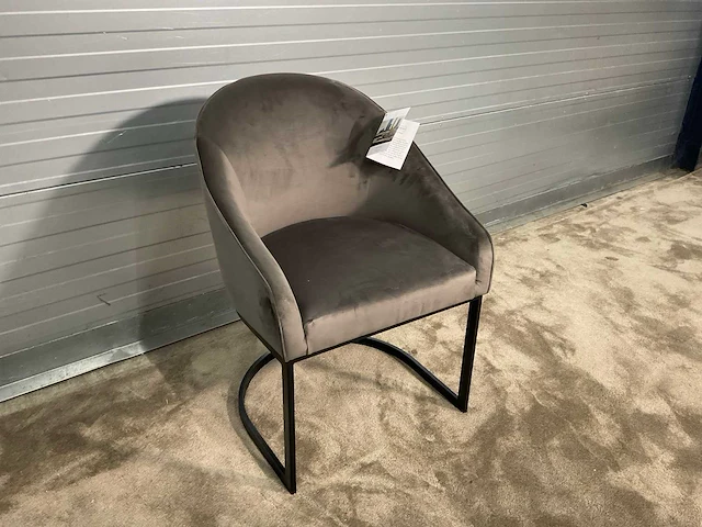 Rivièra maison lincoln velvet iii eetkamerstoel (6x) - afbeelding 12 van  16