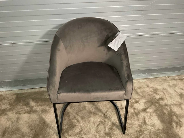 Rivièra maison lincoln velvet iii eetkamerstoel (6x) - afbeelding 15 van  16