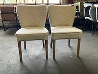 Riviera maison louise eetkamerstoel (2x) - afbeelding 1 van  9