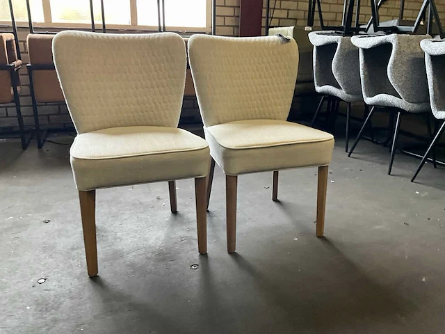 Riviera maison louise eetkamerstoel (2x) - afbeelding 2 van  9