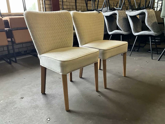 Riviera maison louise eetkamerstoel (2x) - afbeelding 4 van  9