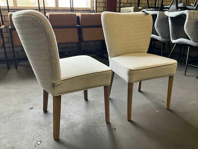 Riviera maison louise eetkamerstoel (2x) - afbeelding 6 van  9