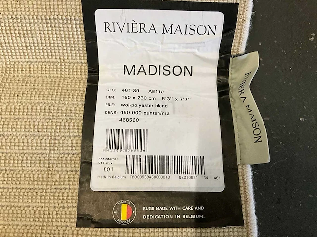 Riviera maison madison vloerkleed - afbeelding 7 van  7